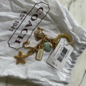 Coach Nautical Keychain
